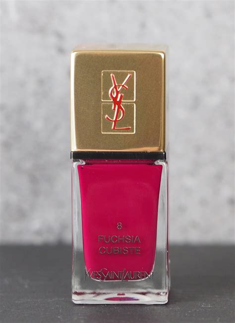 ysl fuchsia nageelack